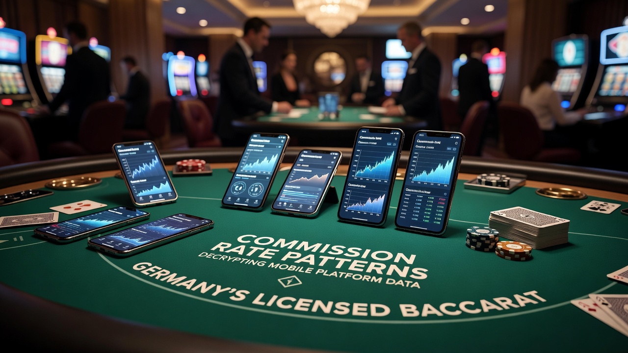 Baccarat-Spieltisch auf einer lizenzierten mobilen Plattform in Deutschland